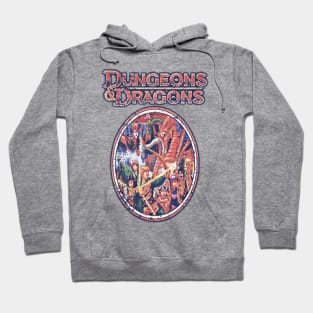 Retro dungeons and dragons art Hoodie